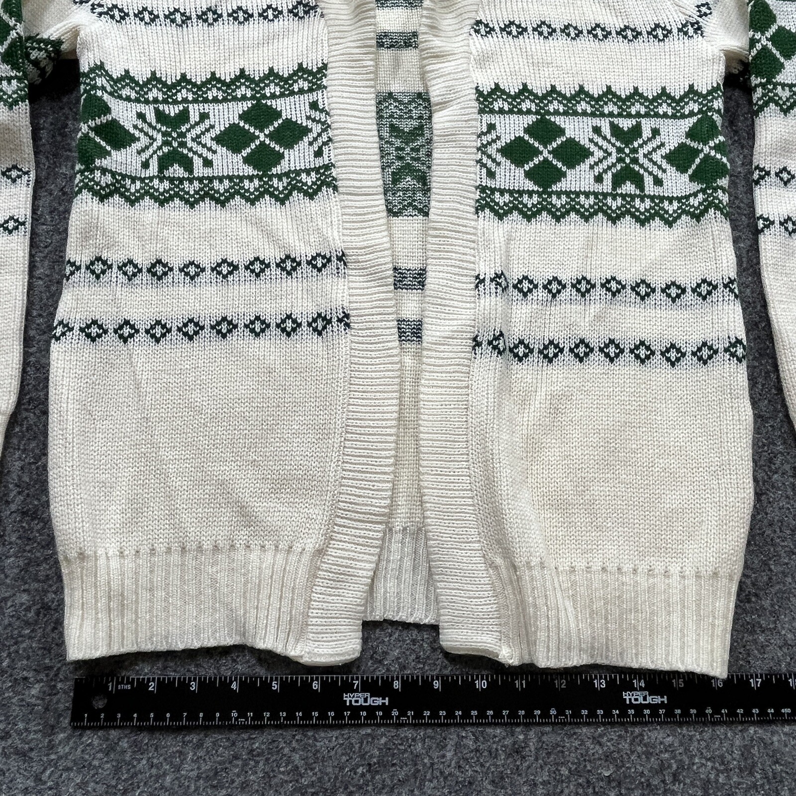 Vintage Cardigan Sweater Womens Mens M 38/40 Grandpa Preppy Ski Nordic Retro
