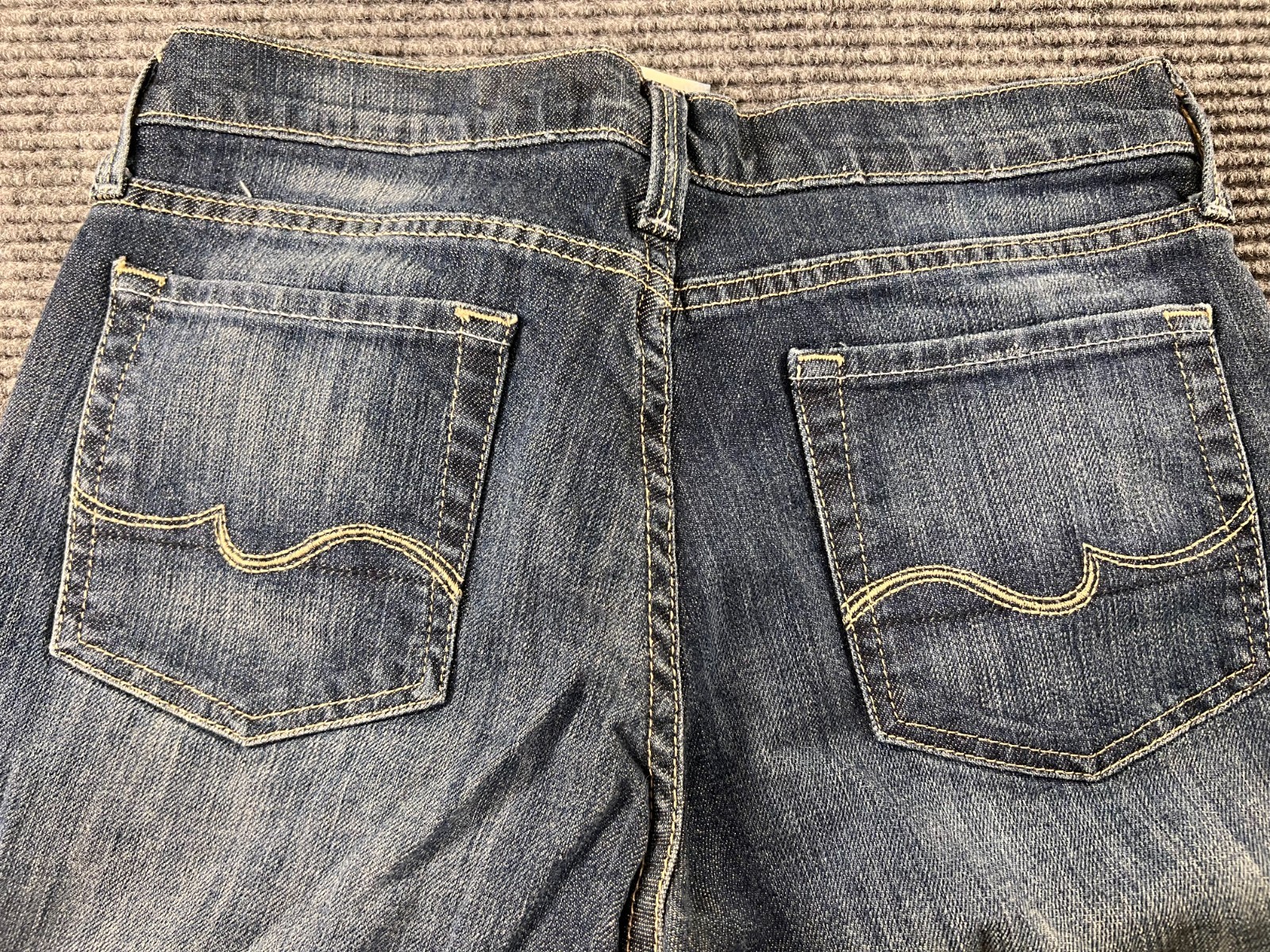 Vintage Mudd Wendi Jeans Juniors 9 Petite Bootcut Dark Wash Y2K