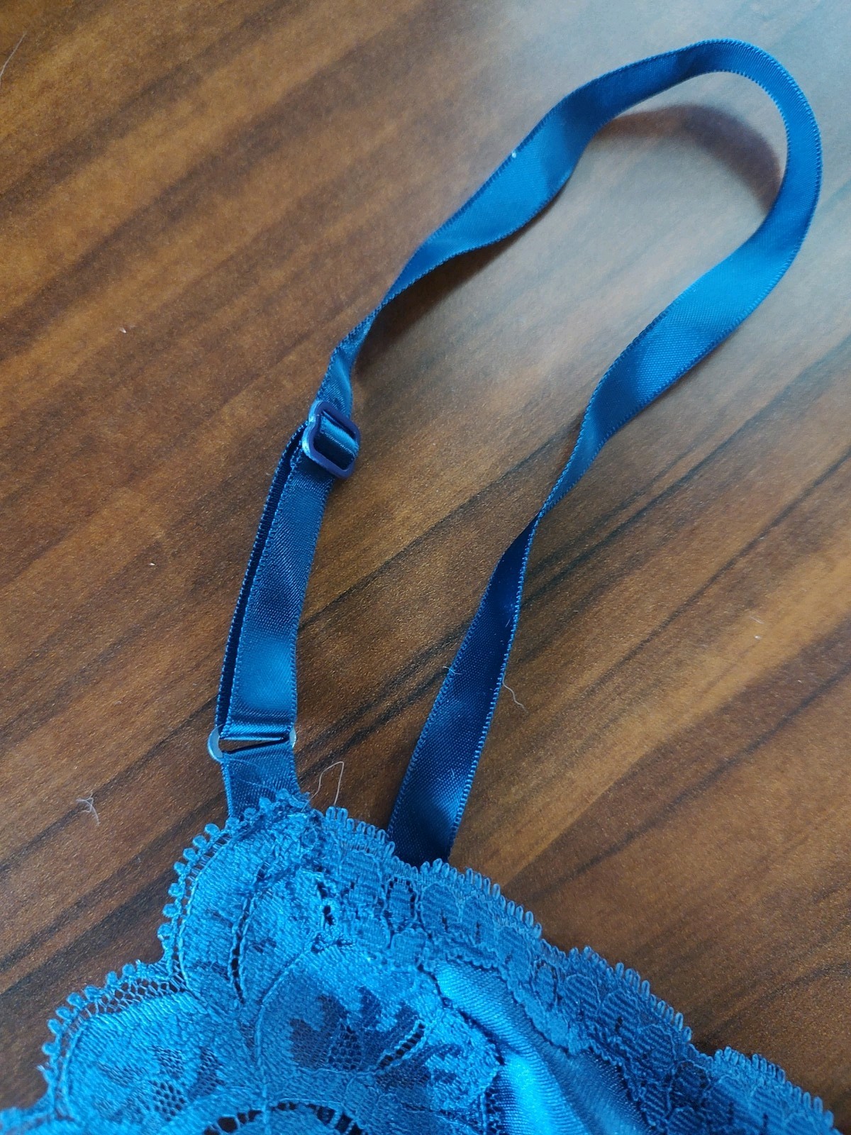 Vintage Vanity Fair Navy Slip And Camisole Size 36 Small Lace Dupont Nylon
