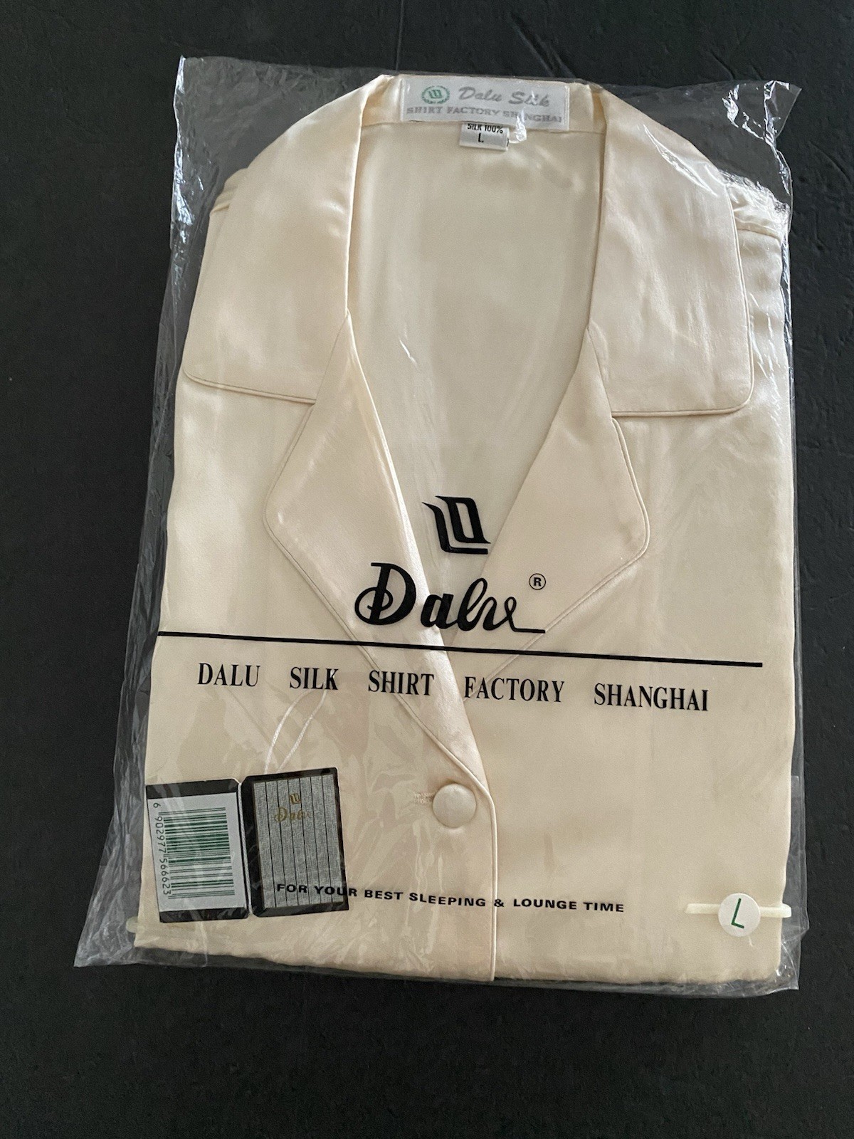 NIP DALU Shanghai Pajamas 100% Silk Size L PJs