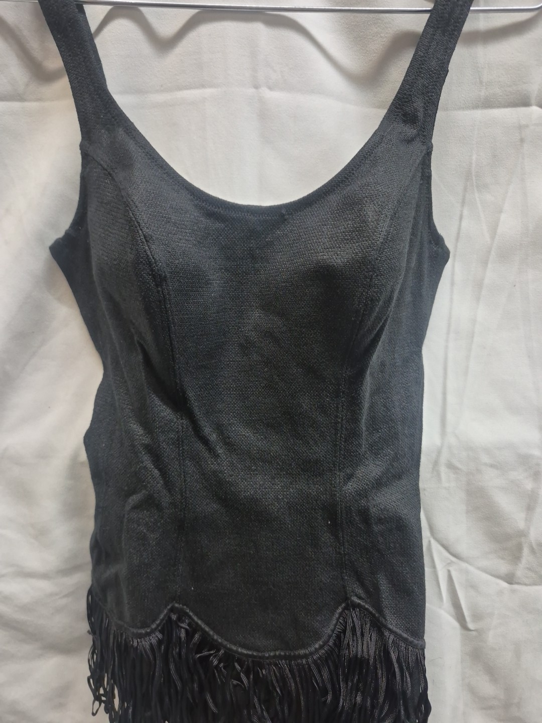 Vintage 50’S Fringe DEWEESE DESIGN SWIMSUIT 10/32 Rockabilly