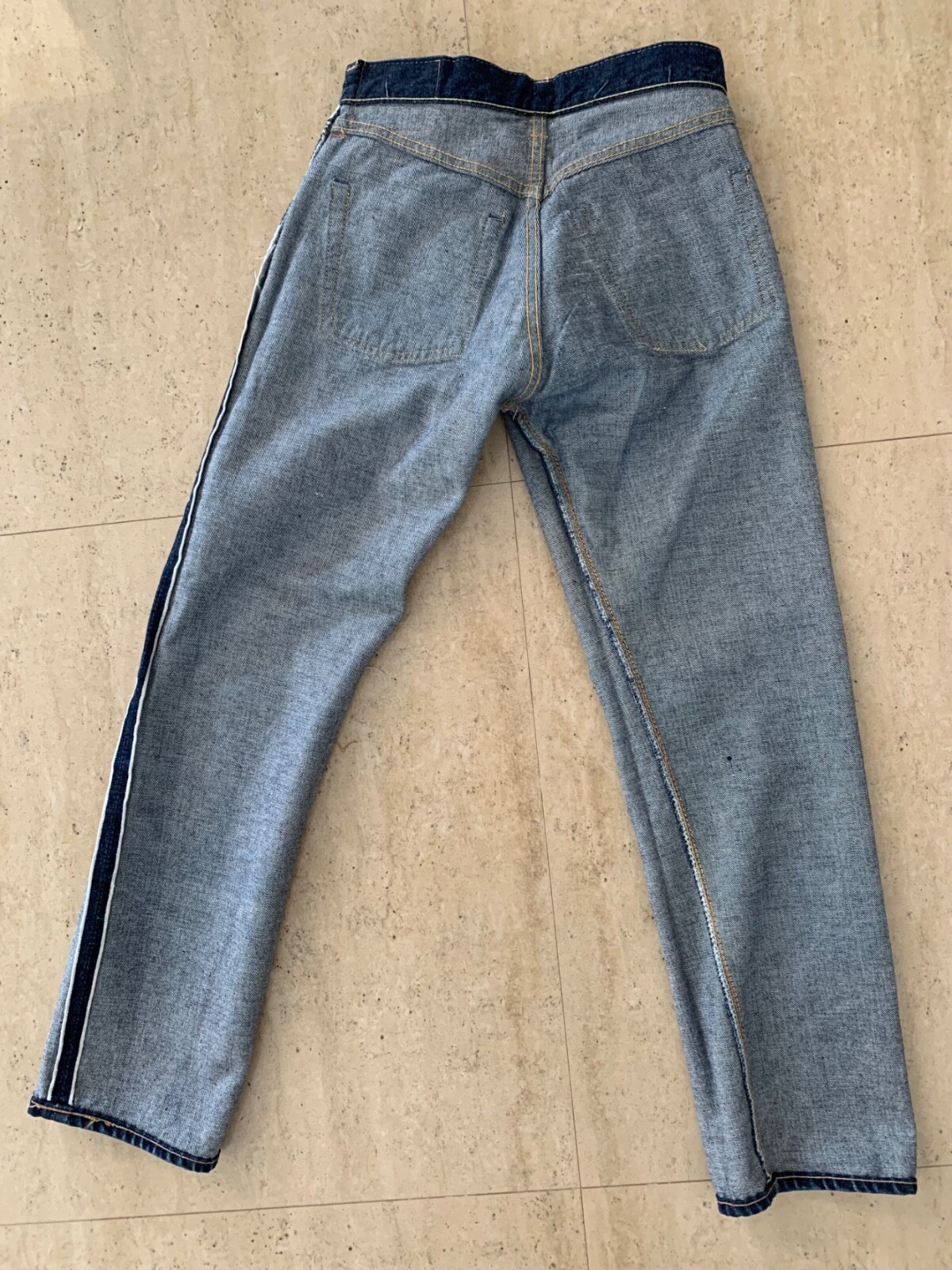 Extremely Rare Vintage Levi’s 501 Big E Jeans – Pre-1969, Dark Blue Wash
