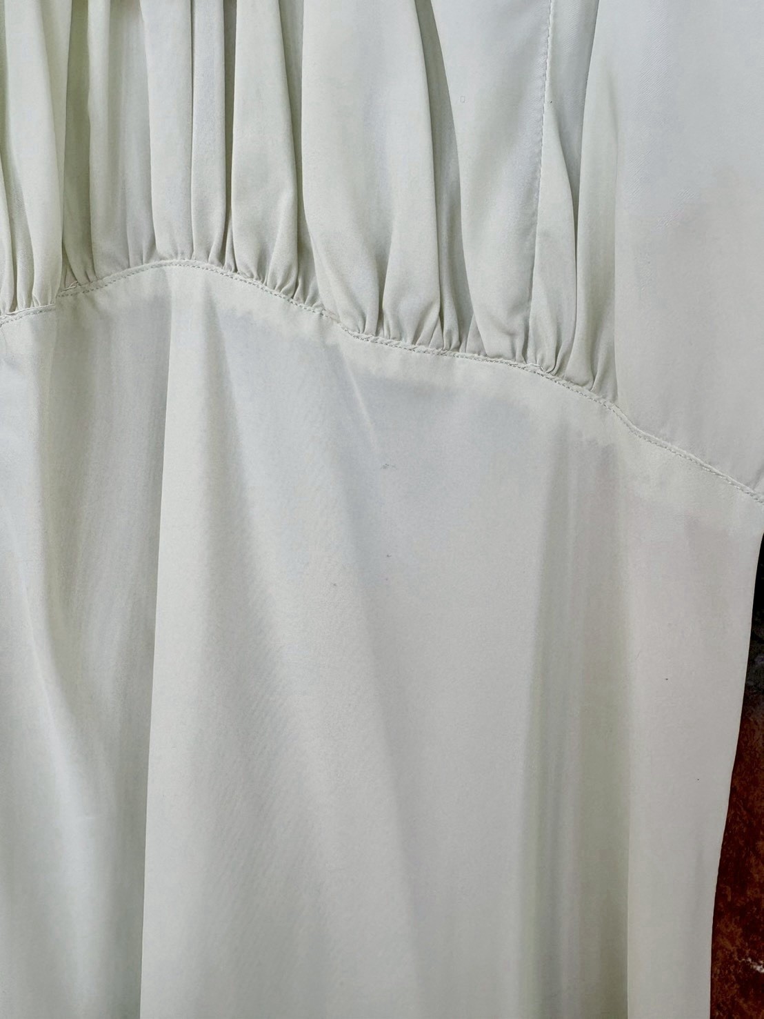 Vintage1950s Dora Gottieb Dupont Nylon Lace Sheer Lingerie Slip Dress