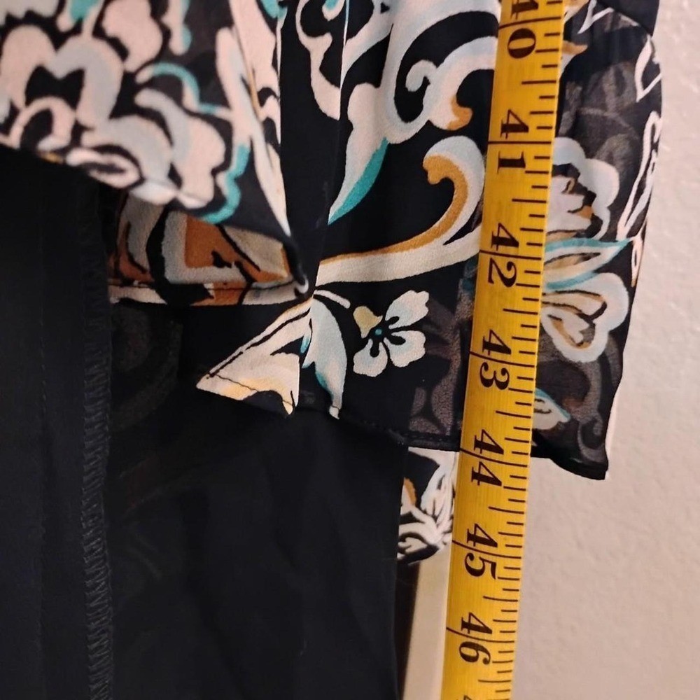 Chico’s Paisley Faux Wrap cottage core fairy 90s boho Midi Dress