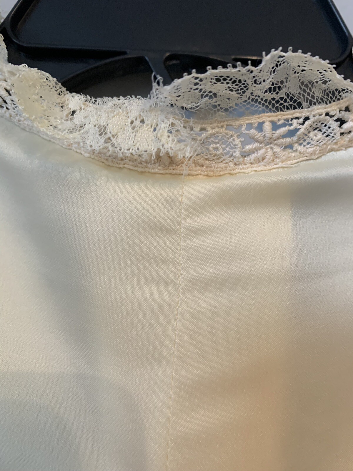 VTG Christian Dior Ivory Union timeless gown prairie cottagecore embroidery lace