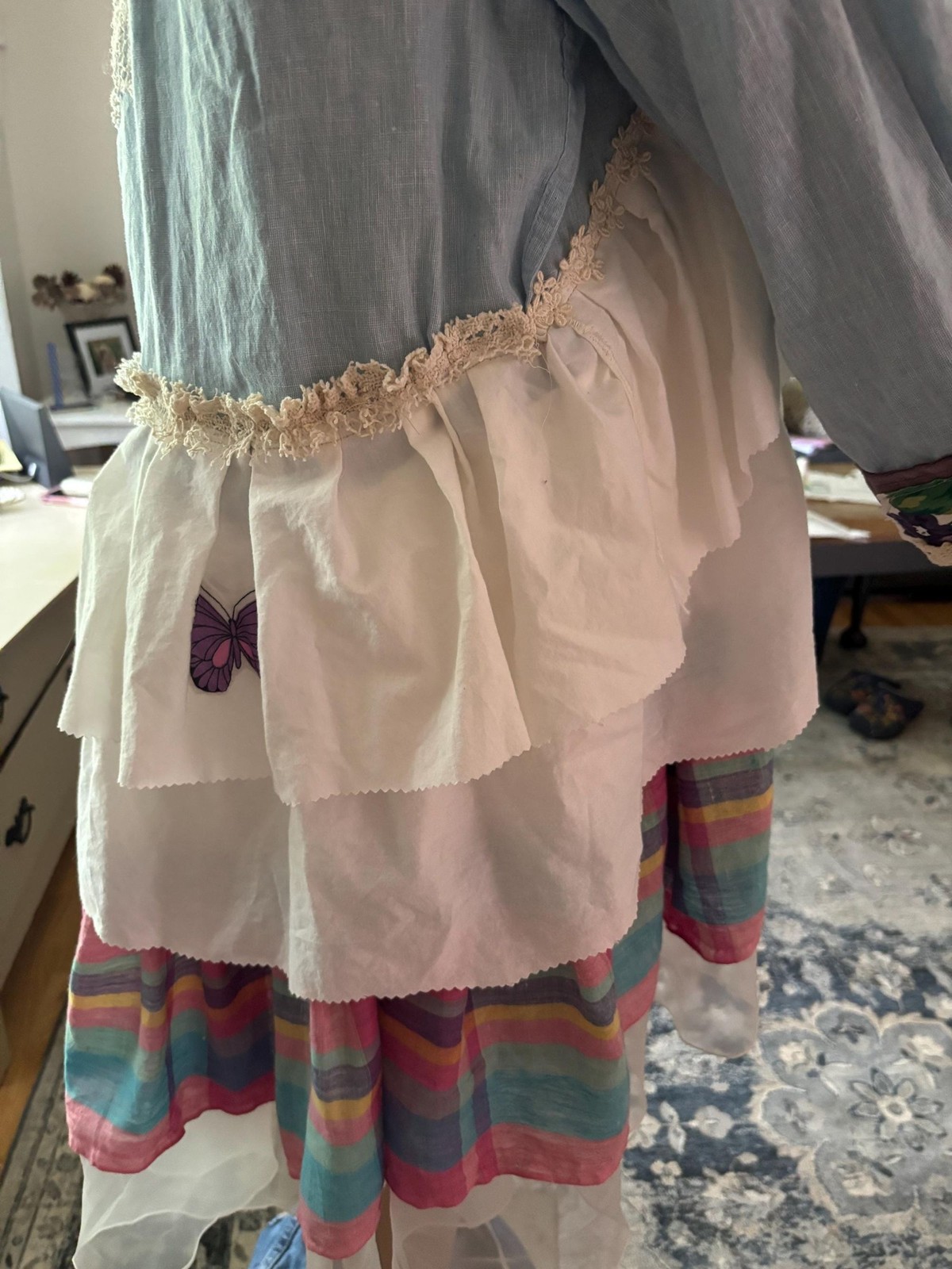 Upcycled Duster Handmade Fairy Style Jacket