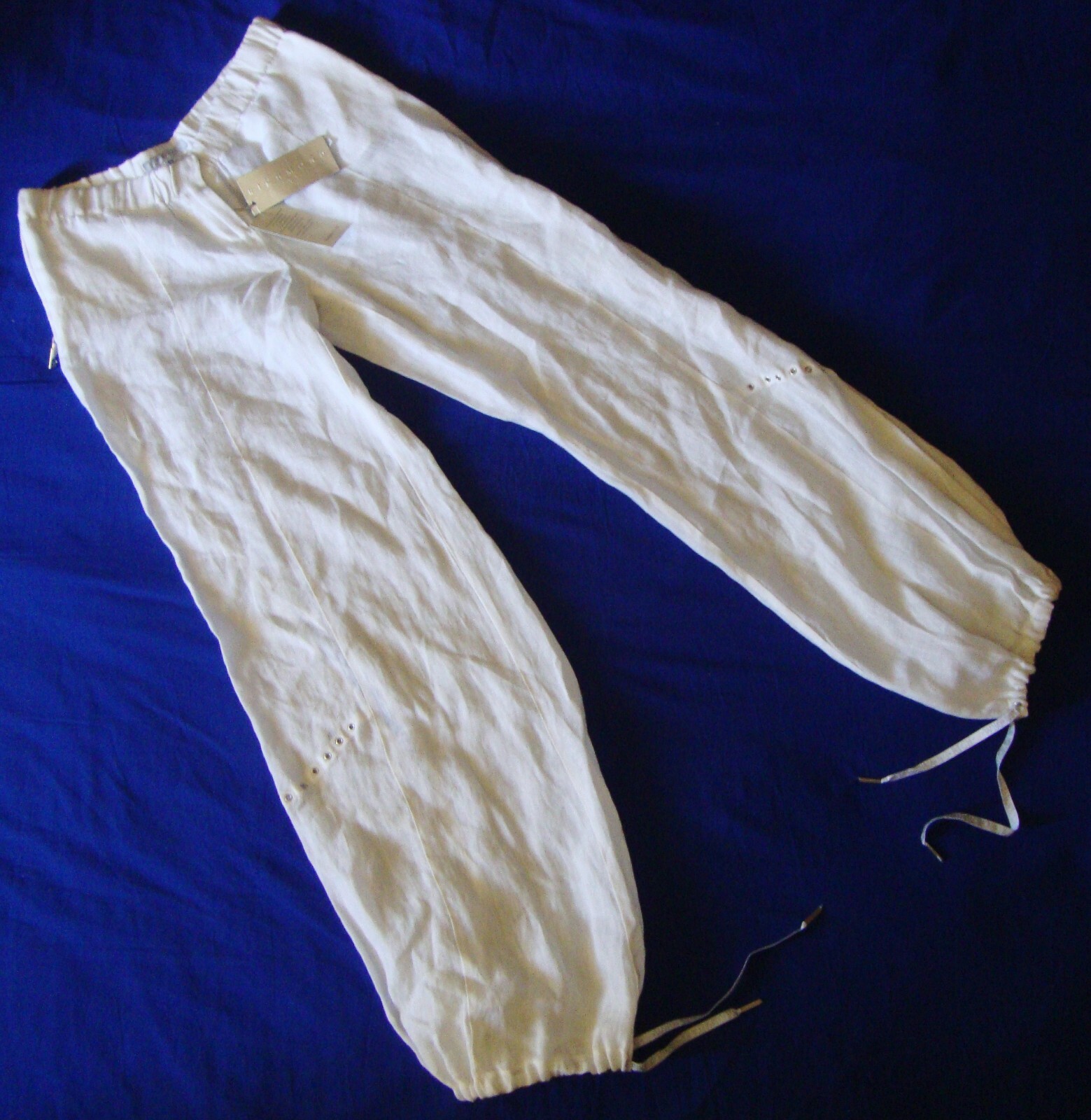 TROUSERS line vintage woman RICHMOND X made Italy size 46 approx M/L new! RARE