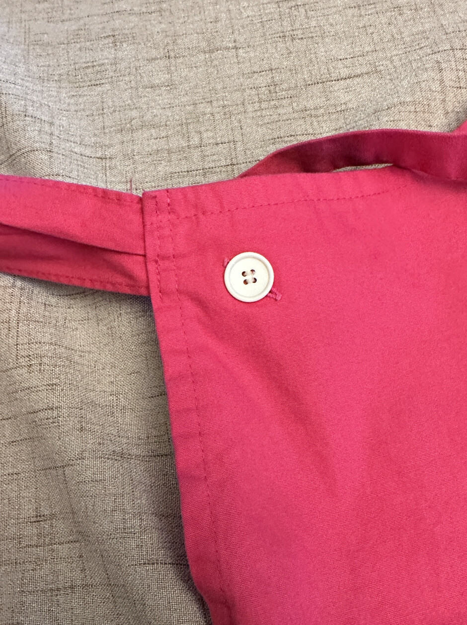 HANAE MORI Apron Vintage JAL Japanese Airlines Uniform Designer Floral VTG