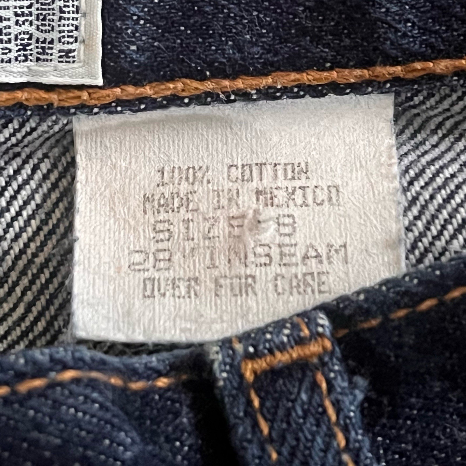 VTG 90s Abercrombie & Fitch High-Rise Bootcut Rigid Jeans Women’s Sz 8 Raw 30×27