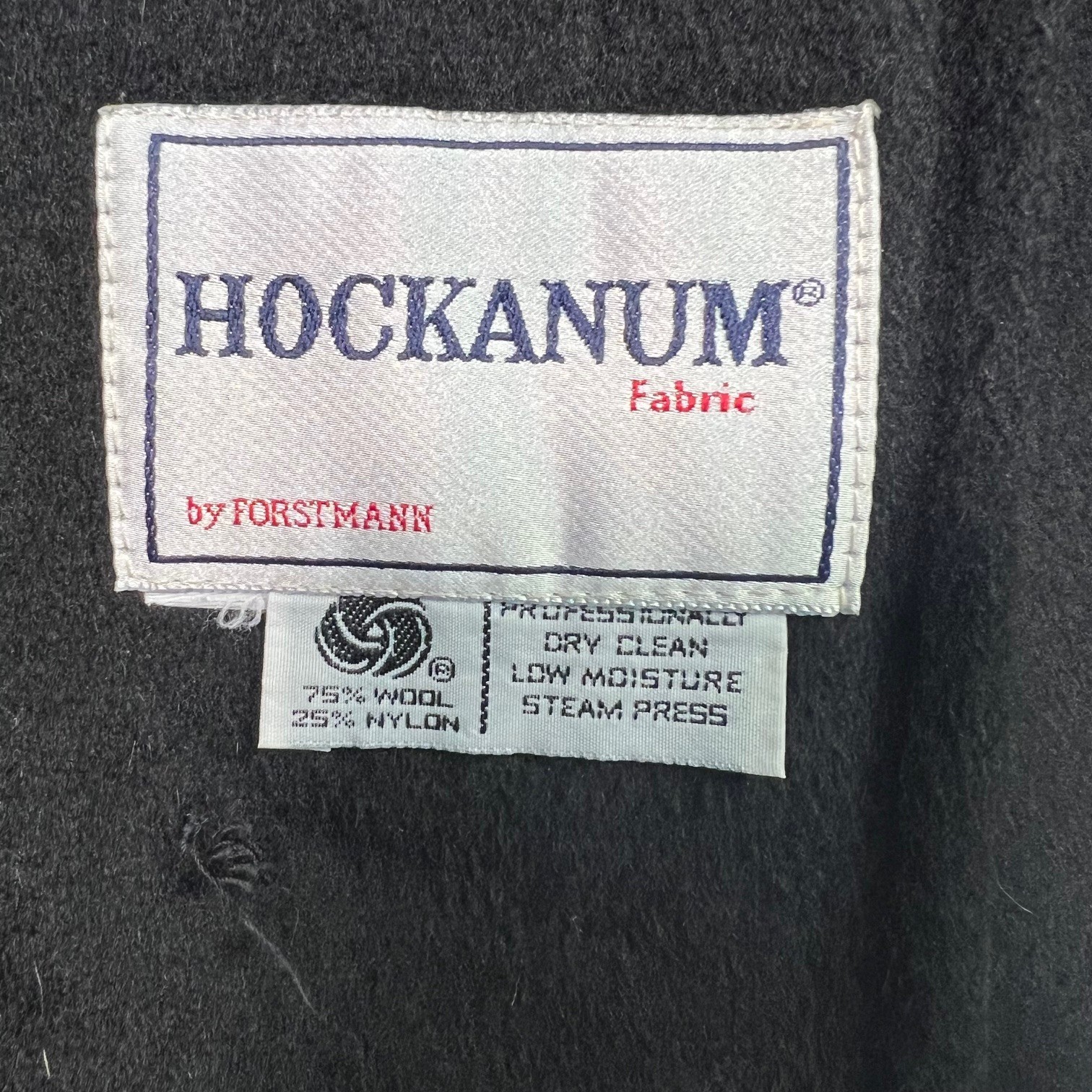 Vintage Donnybrook Black Double Breasted Nautical Coat USA XL 16