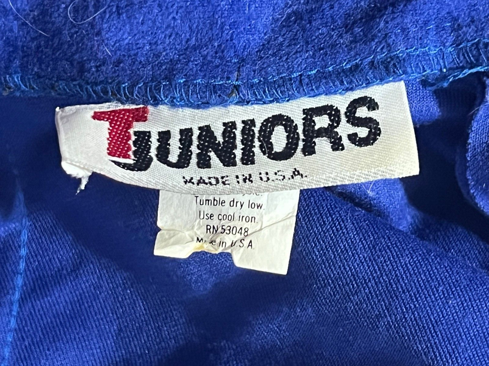 XS~S Vtg 80s Sz 3/4 Blue Velour Dress Peplum Pencil Skirt Dolman Sleeve T Junior