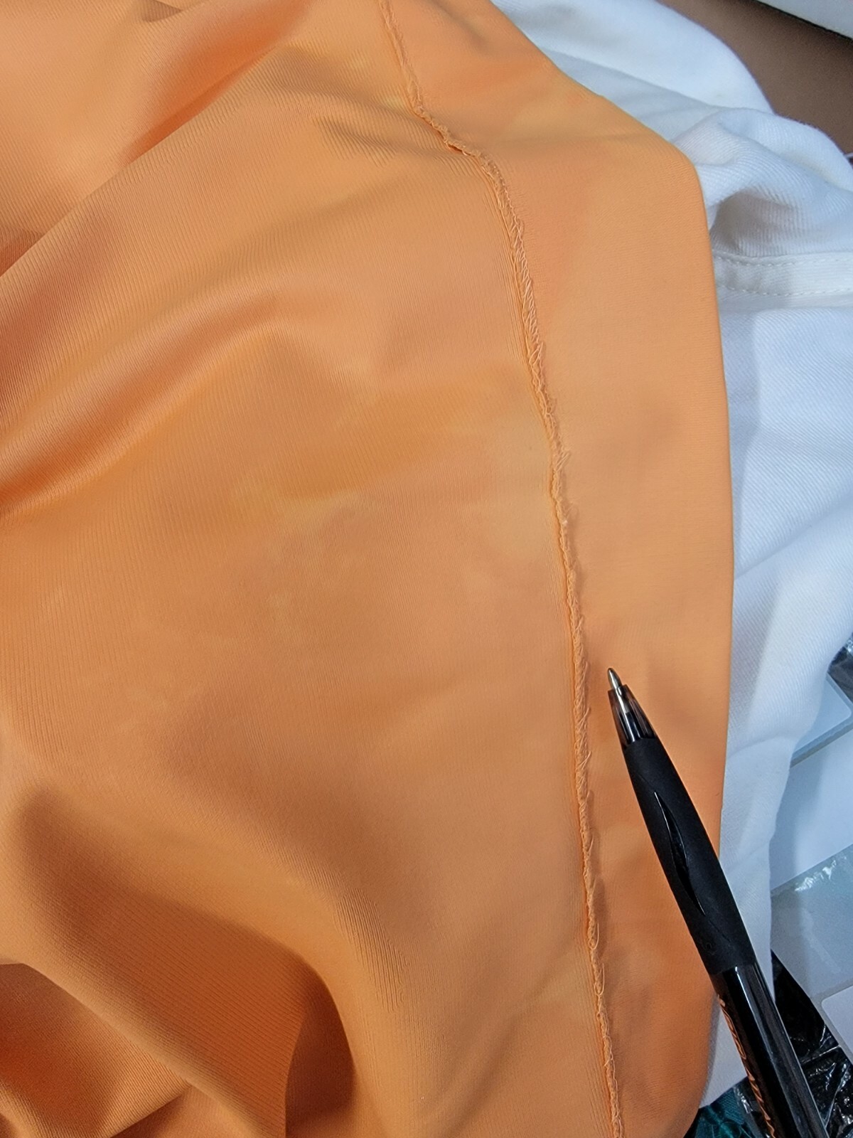 Vanity Fair, Peignoir Vintage Lingerie UNIQUE STYLE Jumpsuit Orange Sz 12 #CB4