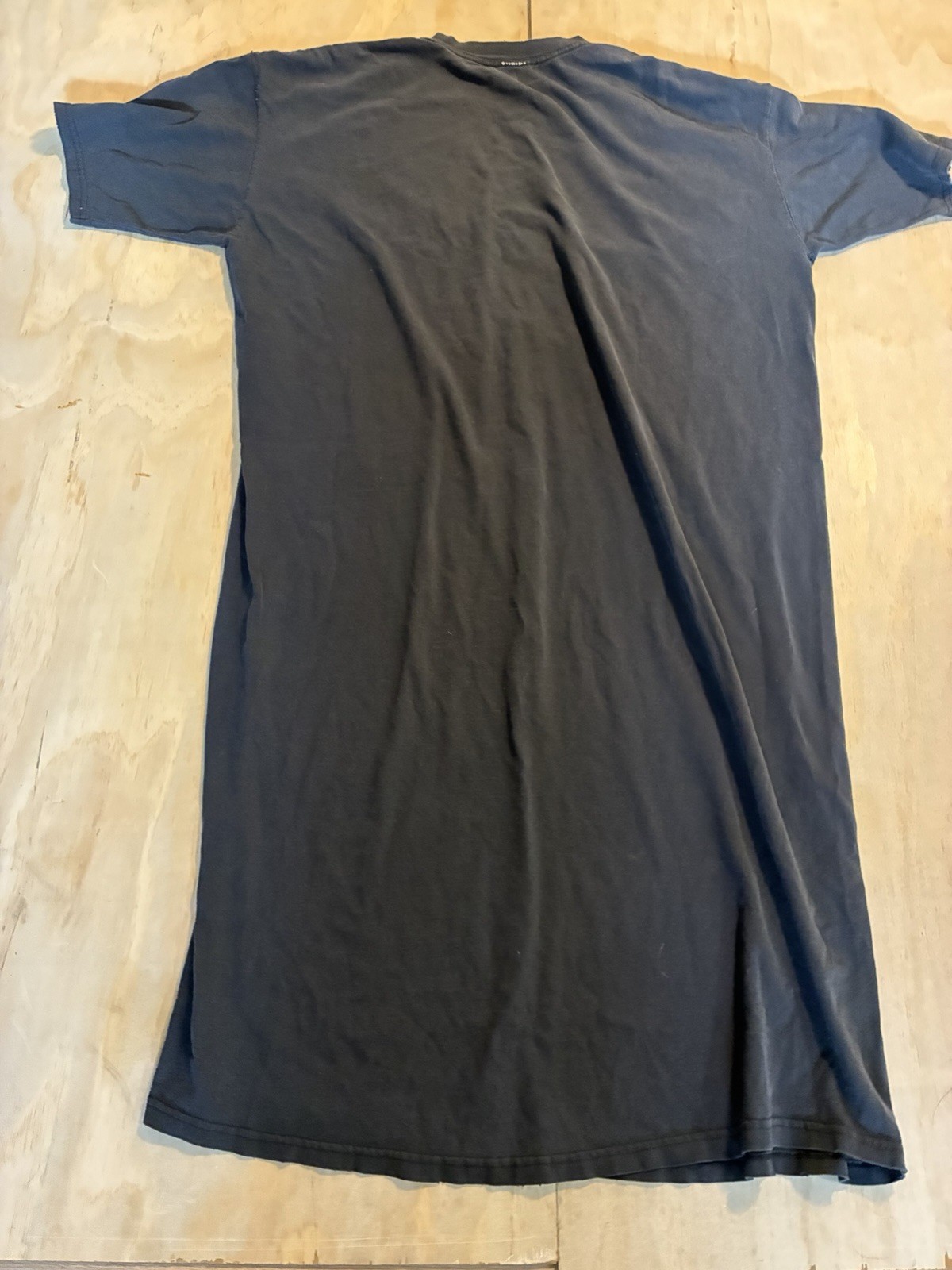 Vintage 90s Cats Musical T Shirt Dress One Size Fits All Anvil 40” Length Promo