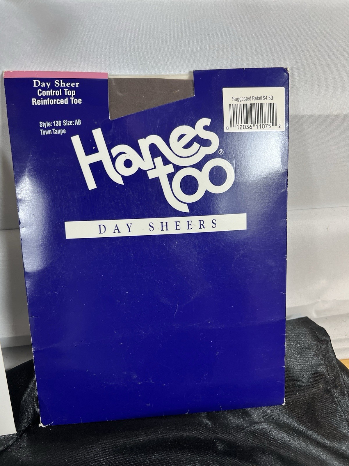 Hanes Too Day Sheer Style 136 Size AB Town Taupe Old Stock Vintage