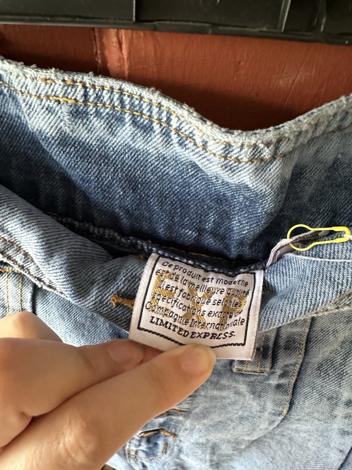 Vintage High Waisted Jeans Limited Express Hong Kong Japan Denim Small