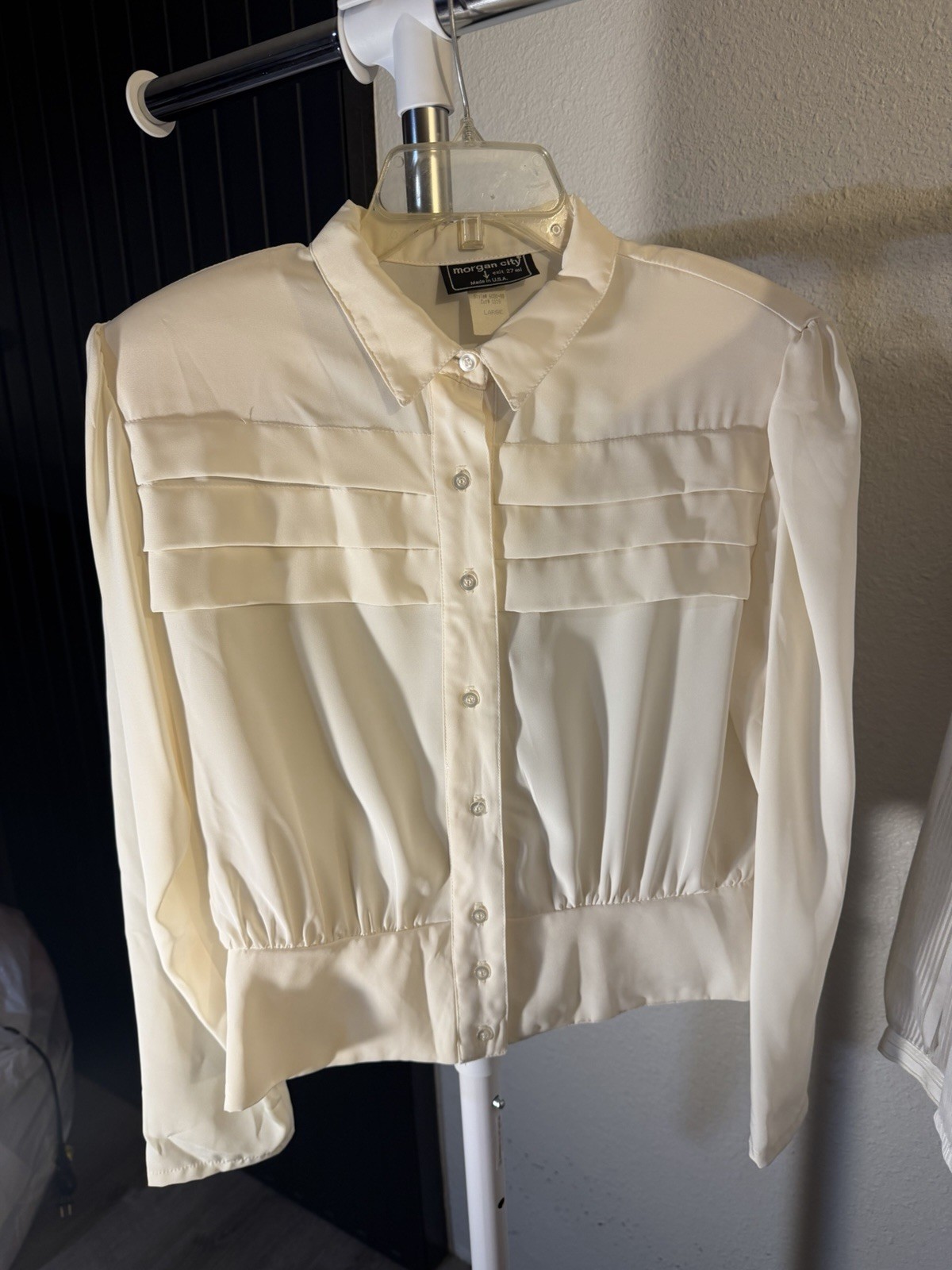 Vintage Bulk 17 Women’s Dress Shirts From 70S 80S And 90S 4 Pieces Are Deadstock