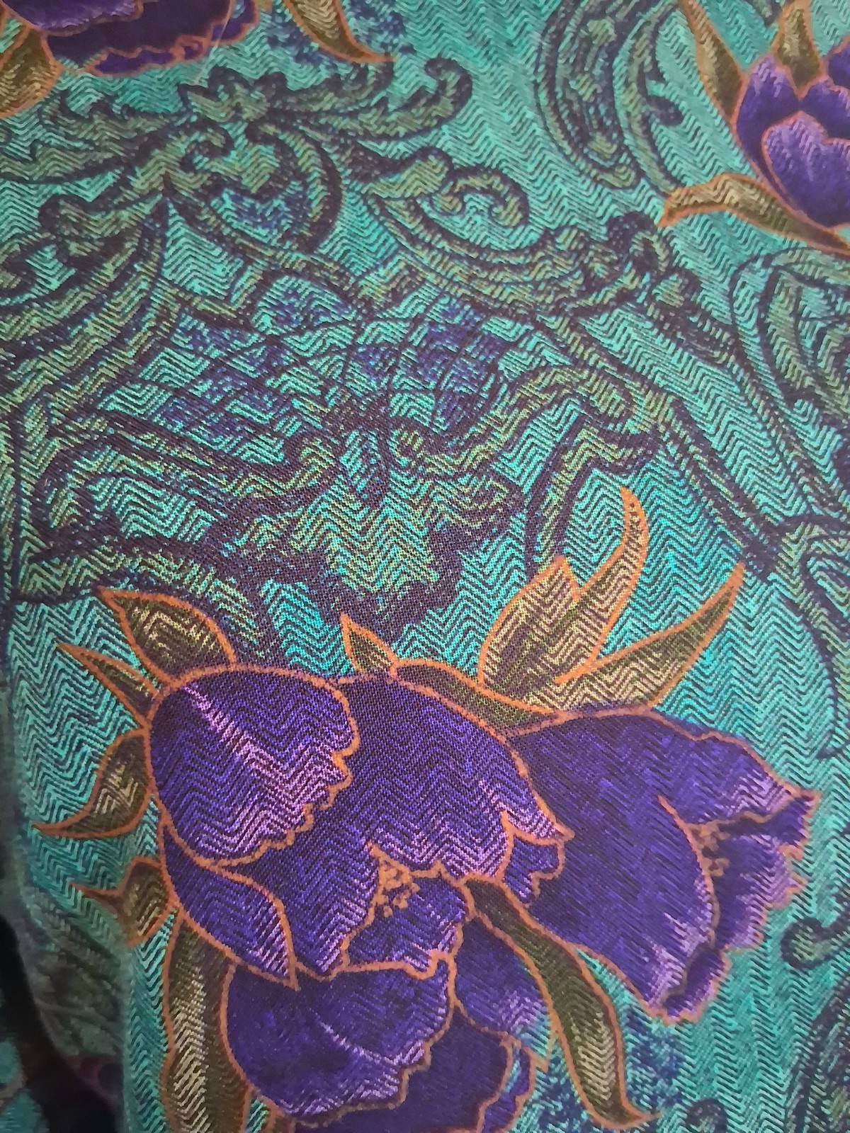 Vintage 1980s JJ Nicole Jewel Tone 2-Piece Puff Sleeve Mob Wife Secretary Dress