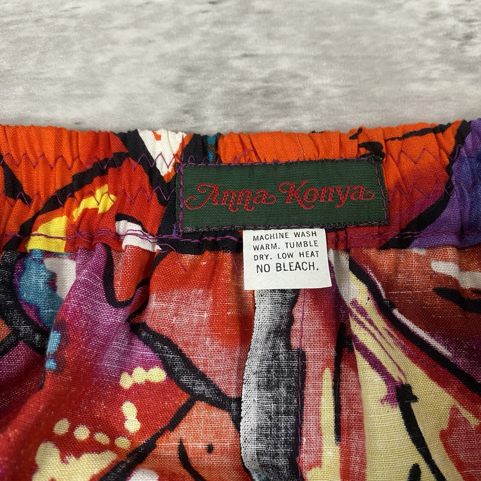 vintage ANNA KONYA Jackson skirt maxi gypsy boho limited edition South Western