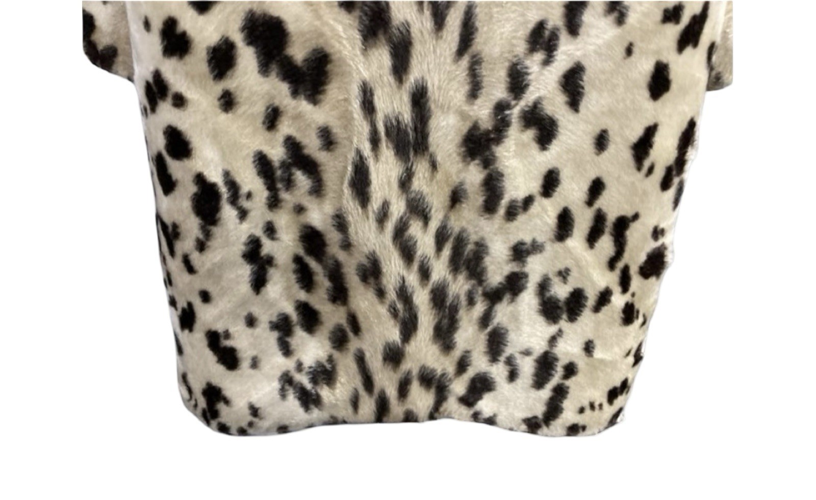 Vintage 1960s Faux Leopard Coat Safari Sportowne La France Swing Women’s Size 8