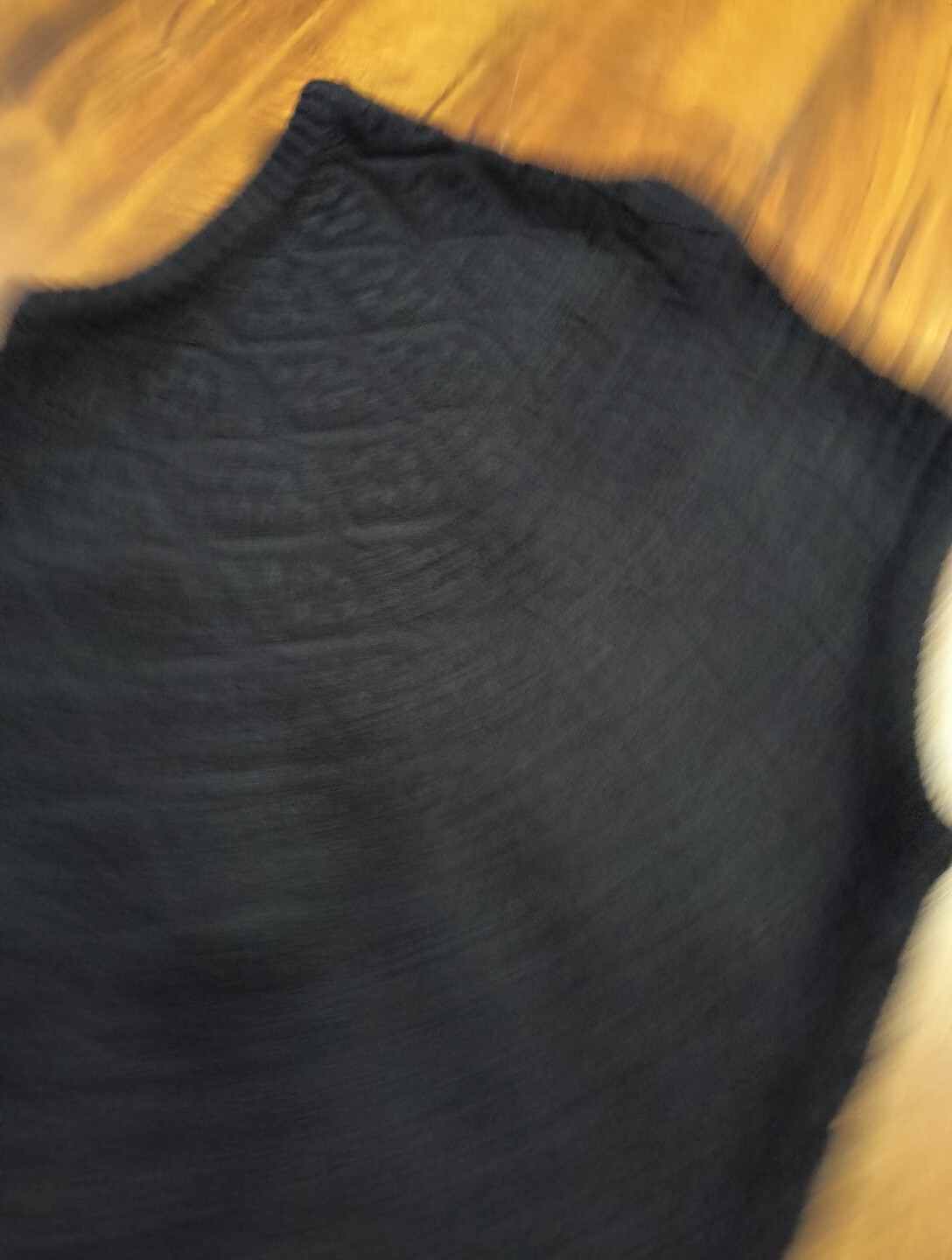 Vintage Marvin Turbo Orlon Acrylic Black Button Up Sweater Vest With Pockets USA