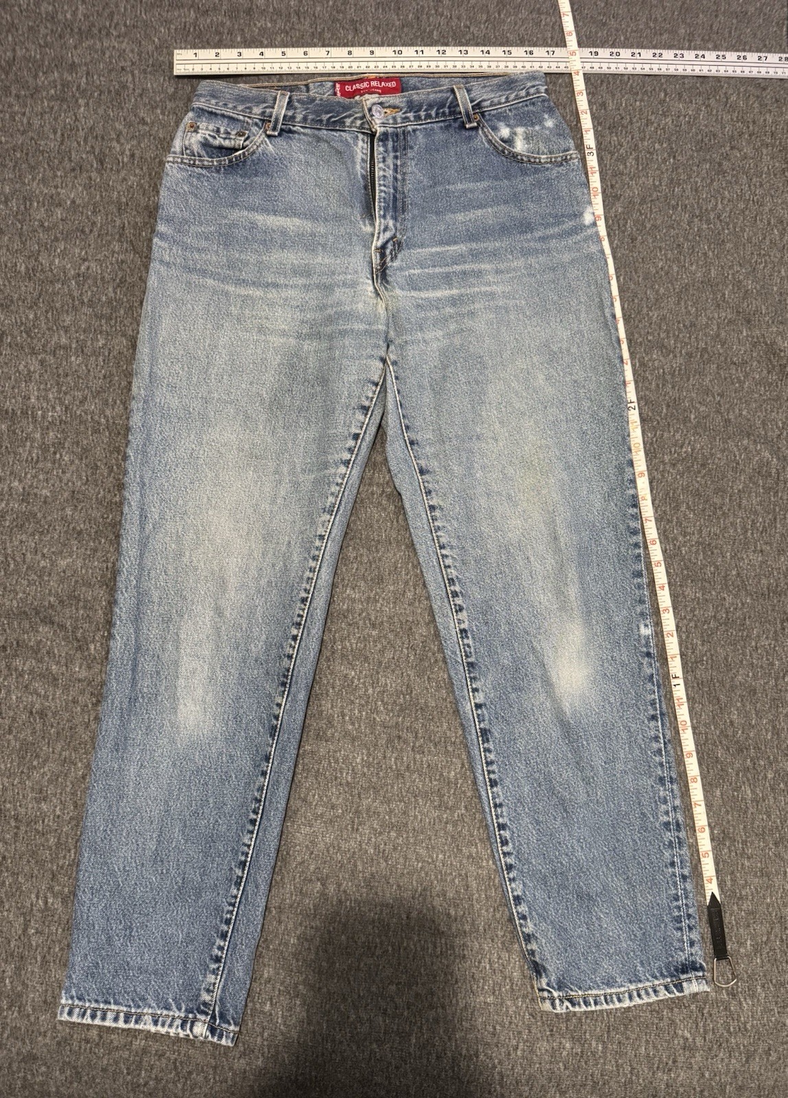 Levis 550 Jeans Womens 12 Blue Denim Classic Relaxed Tapered Y2K 90s Retro