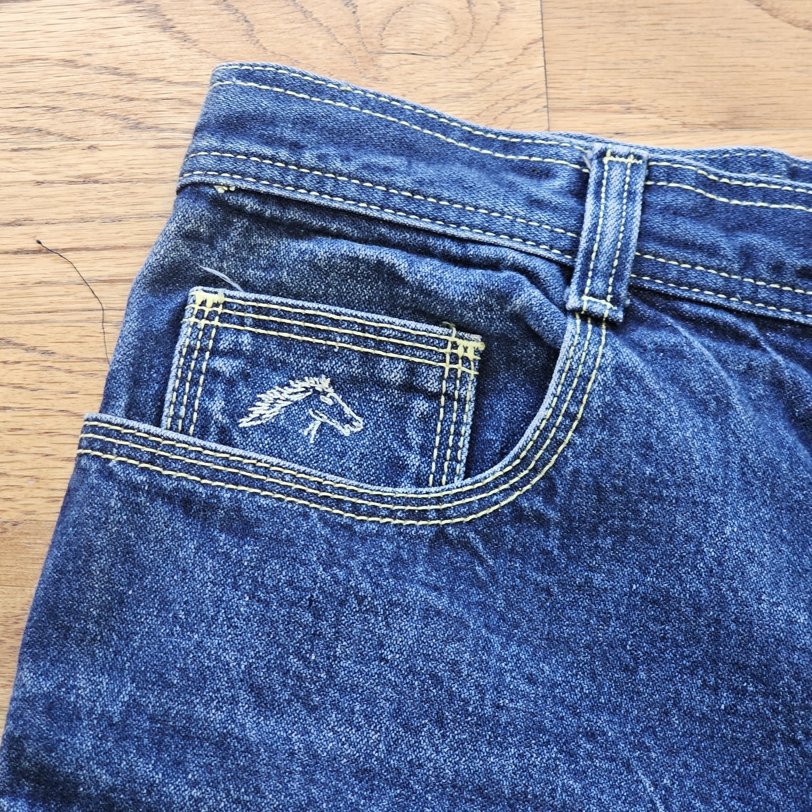 Vintage Jordache Womens Jeans Horse Head 80s RN52992 34/32 Made In USA Cotton