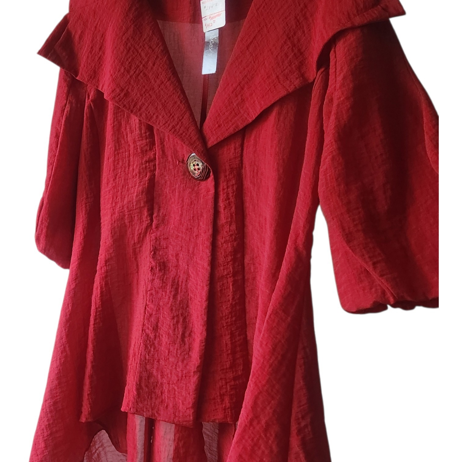 NWT Vintage Swing Jacket Red Design Today’s Song & Sung Size Medium Classic