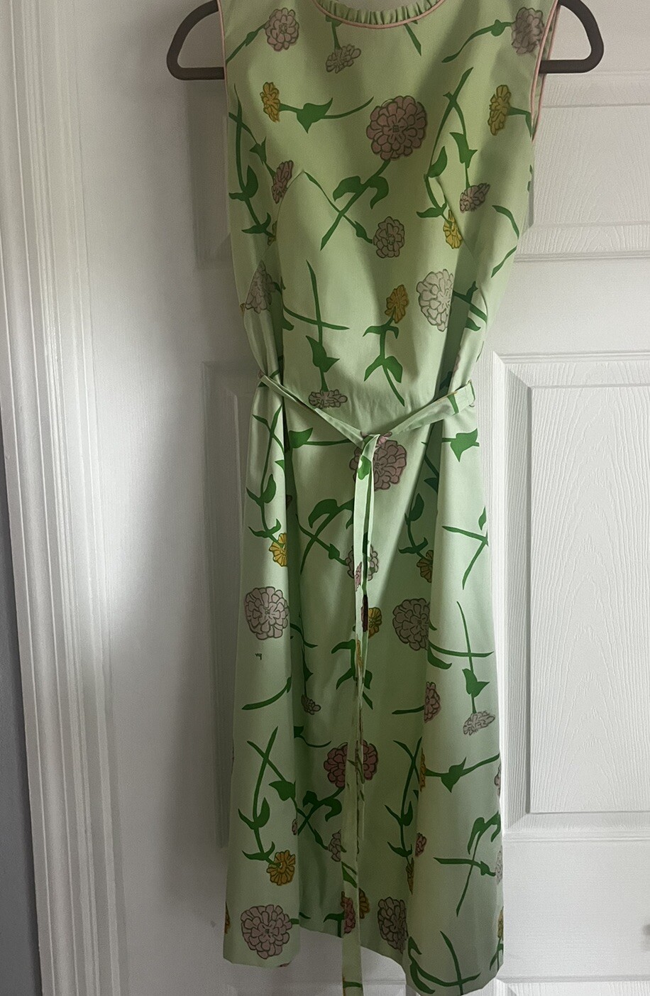 Vintage 1960’s Maxi dress With Screen Print By The Vested Gentress