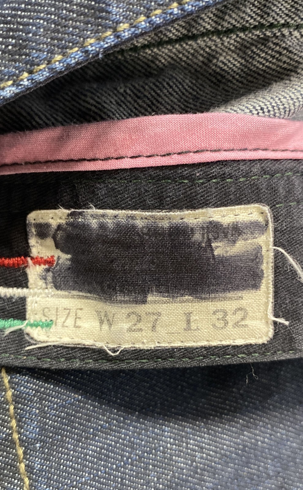 Vintage Diesel Industry Women’s Dark Wash Straight Leg Denim Jeans Sz 27×32