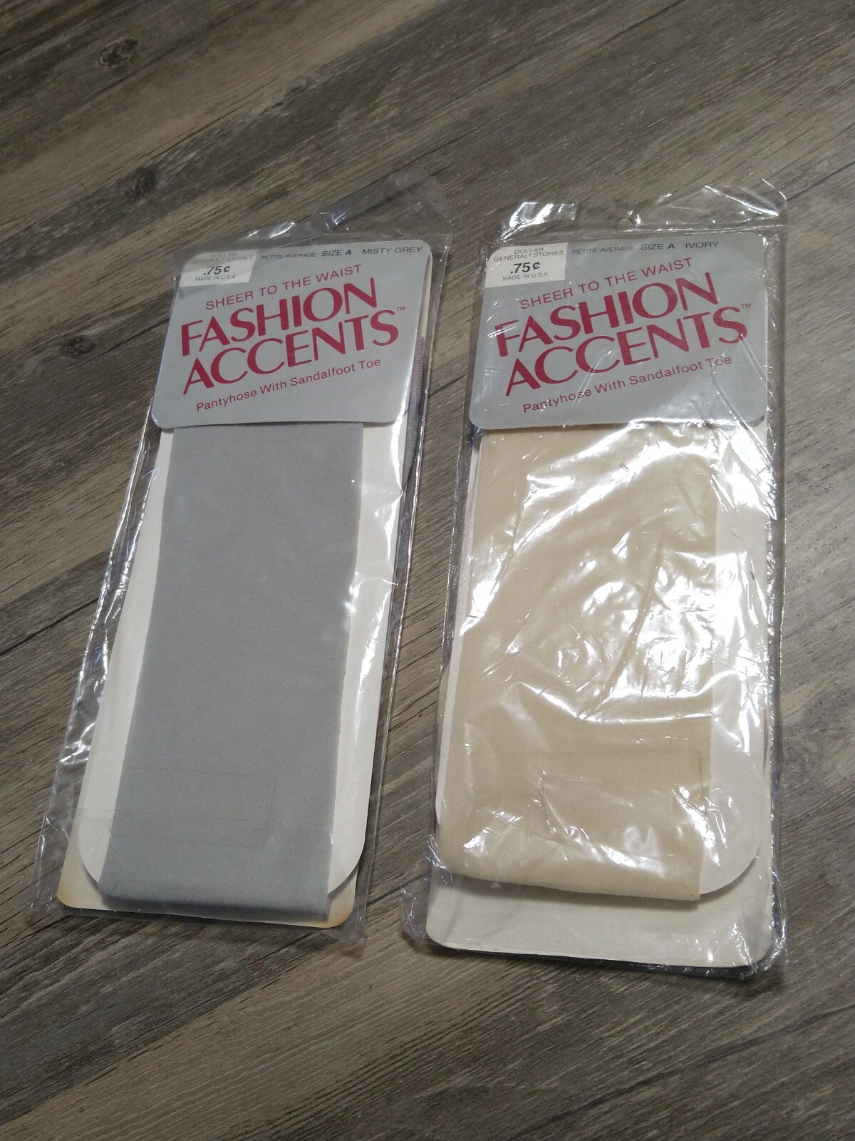 VTG Sabra Pantyhose Lot Size A Cotton Crotch Sandal Foot Nylon Hose Lot New NOS