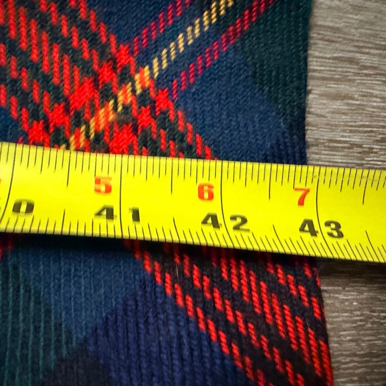 Vintage Sears JR Bazaar Plaid Maxi Skirt Red Green Blue A-Line Size 9 WCL192JD