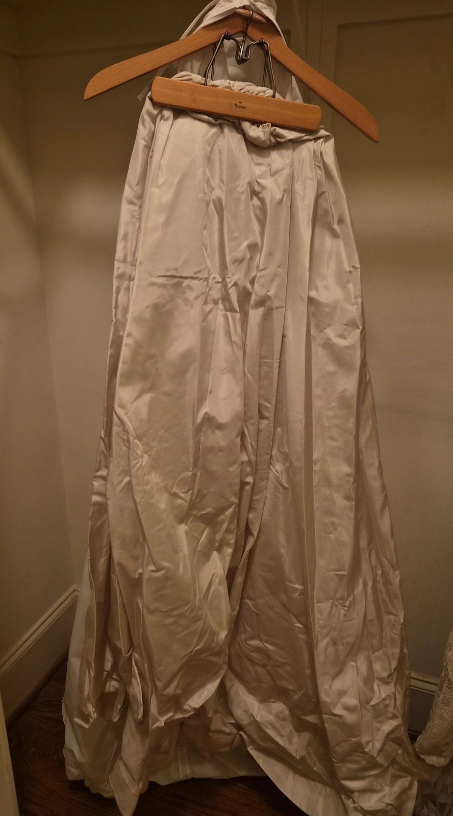 Vintage Two Piece 1950s-1960s B. Altman Co. Cream Wedding Dress