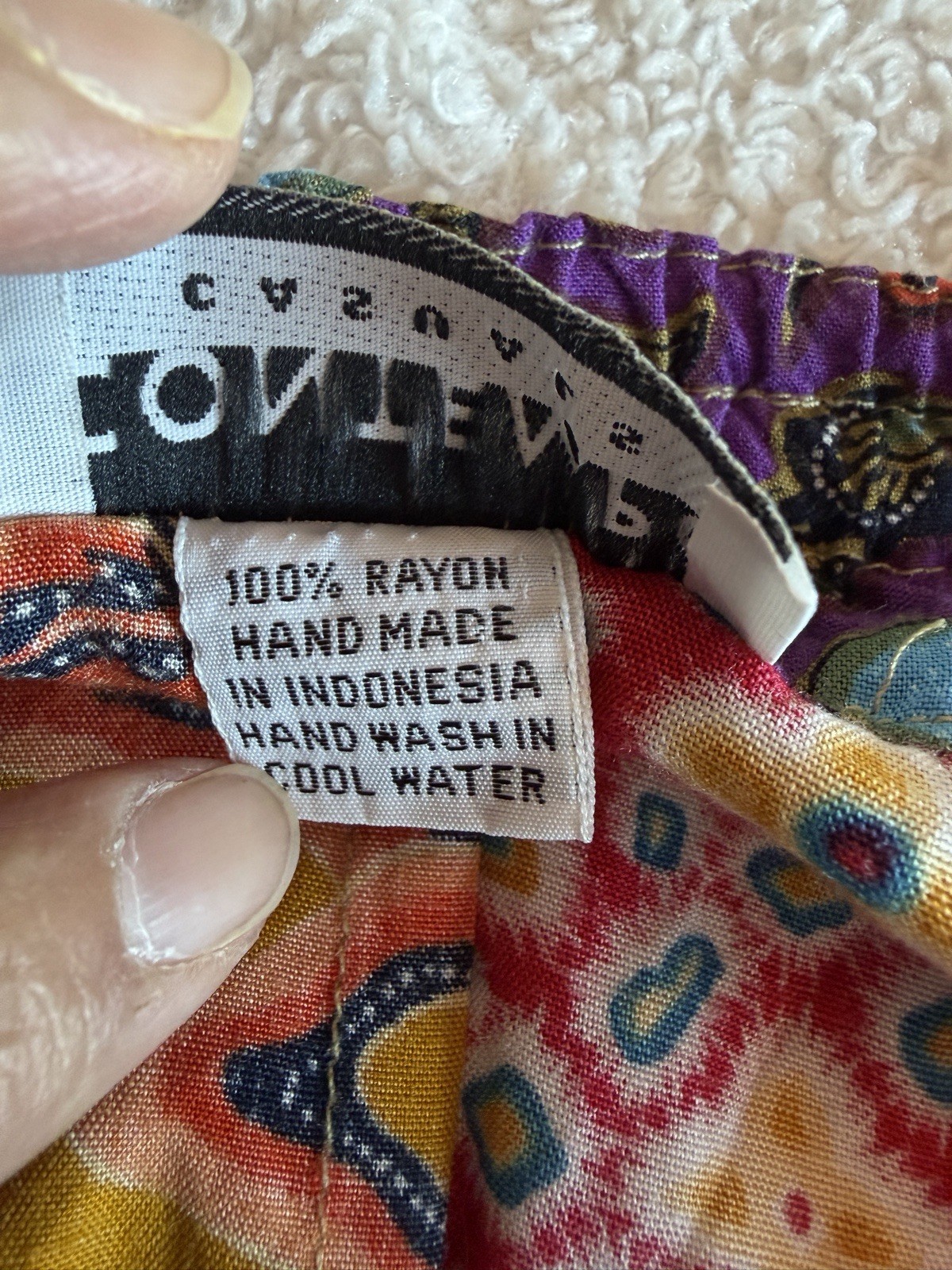 Vintage 90’s “Hammer” Harem Patchwork Unisex Contemporary Casuals Pants