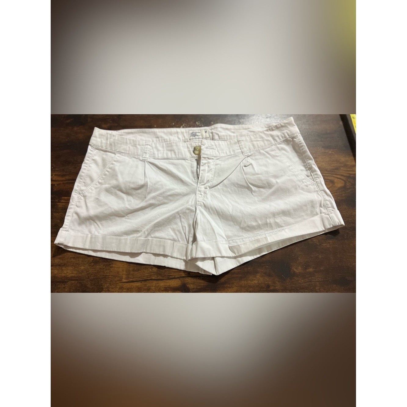 Classic Women’s White Cotton Shorts P17.1 no tag see measurements