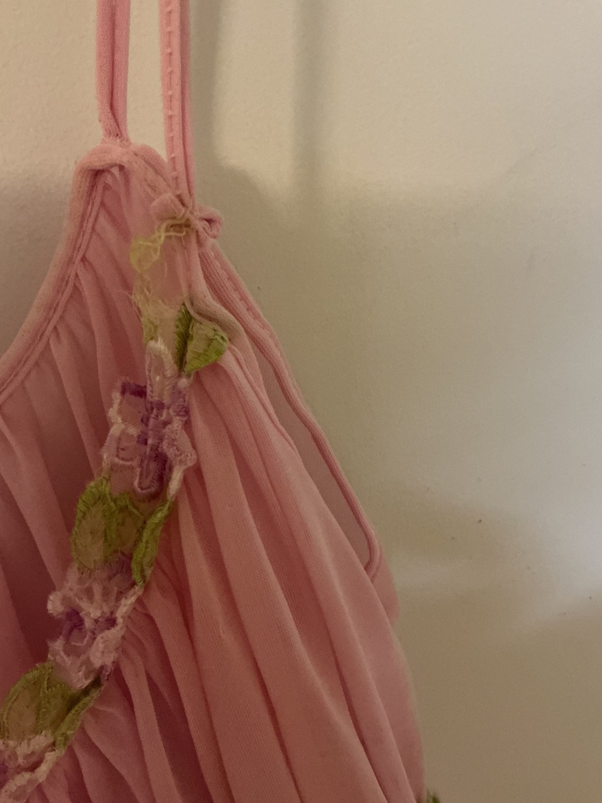 VINTAGE PEIGNOIR SET NYLON CHIFFON I DREAM OF JEANIE STYLE NIGHTGOWN UNION MADE