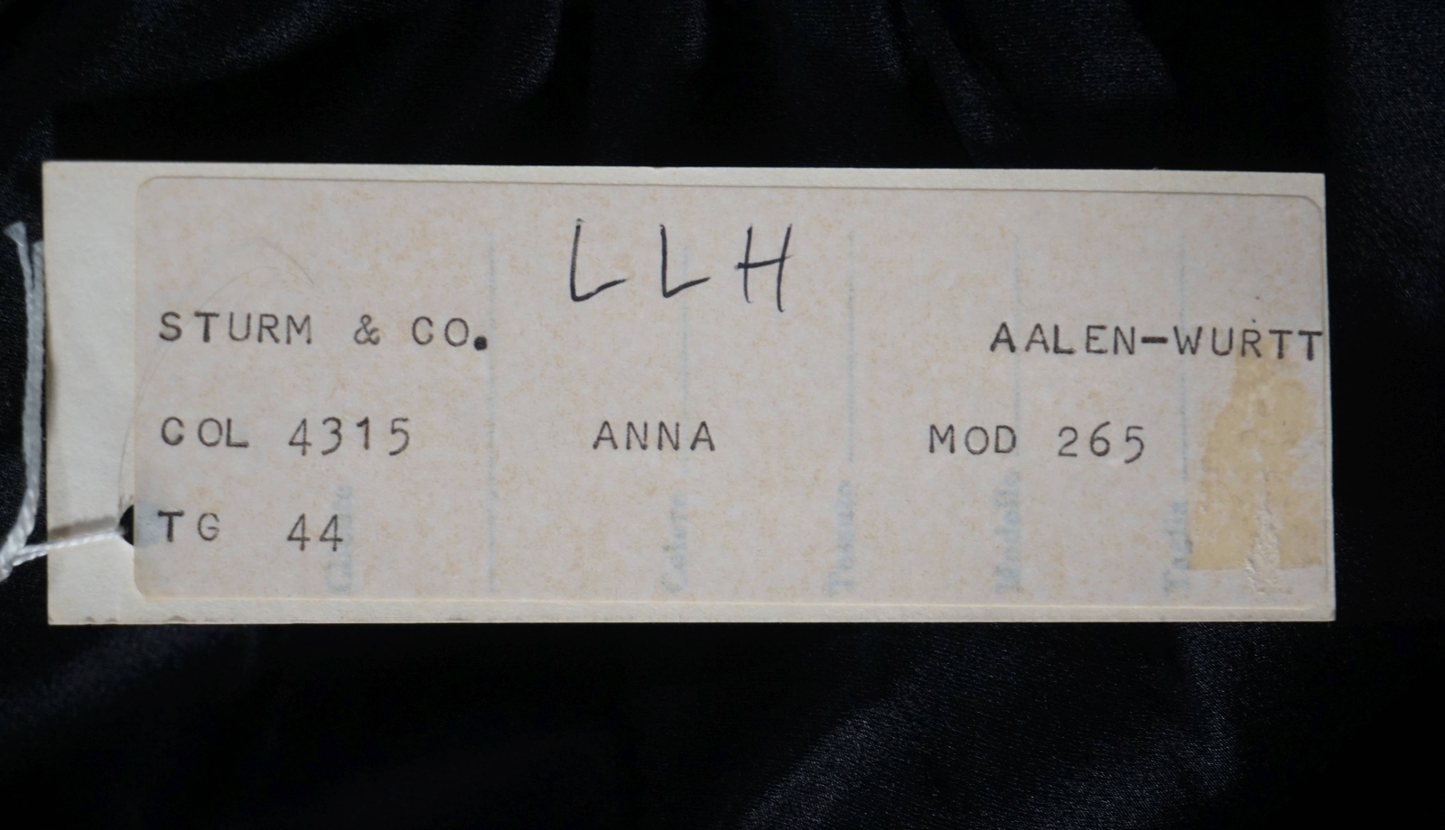 Rarität Vicedomini Milano Italy Design Abendkleid schwarz Anna Mod 265 Gr. 40-42