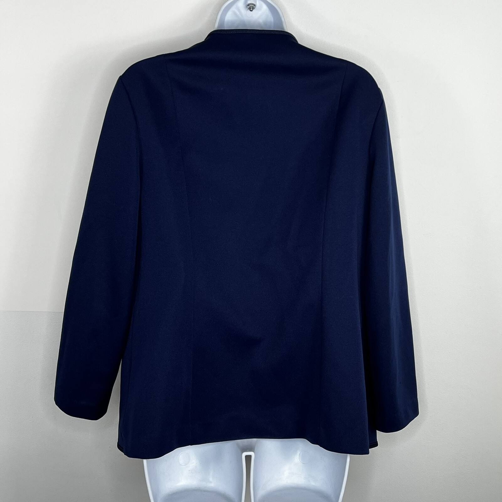 VINTAGE Marty Gutmacher Blazer Jacket sz M Blue Dark Academia Classic