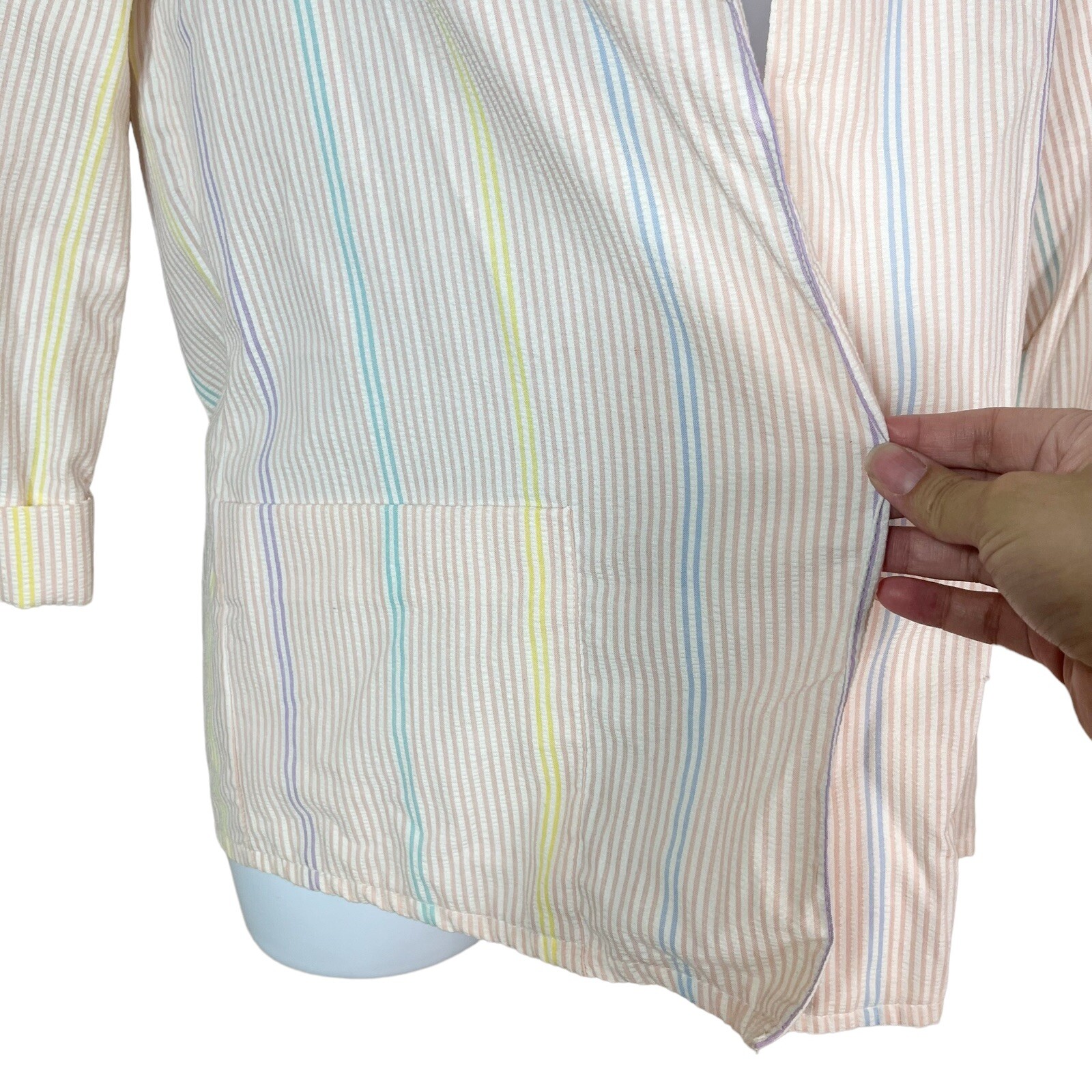 Vintage 80’s Pastel Stripe Blazer