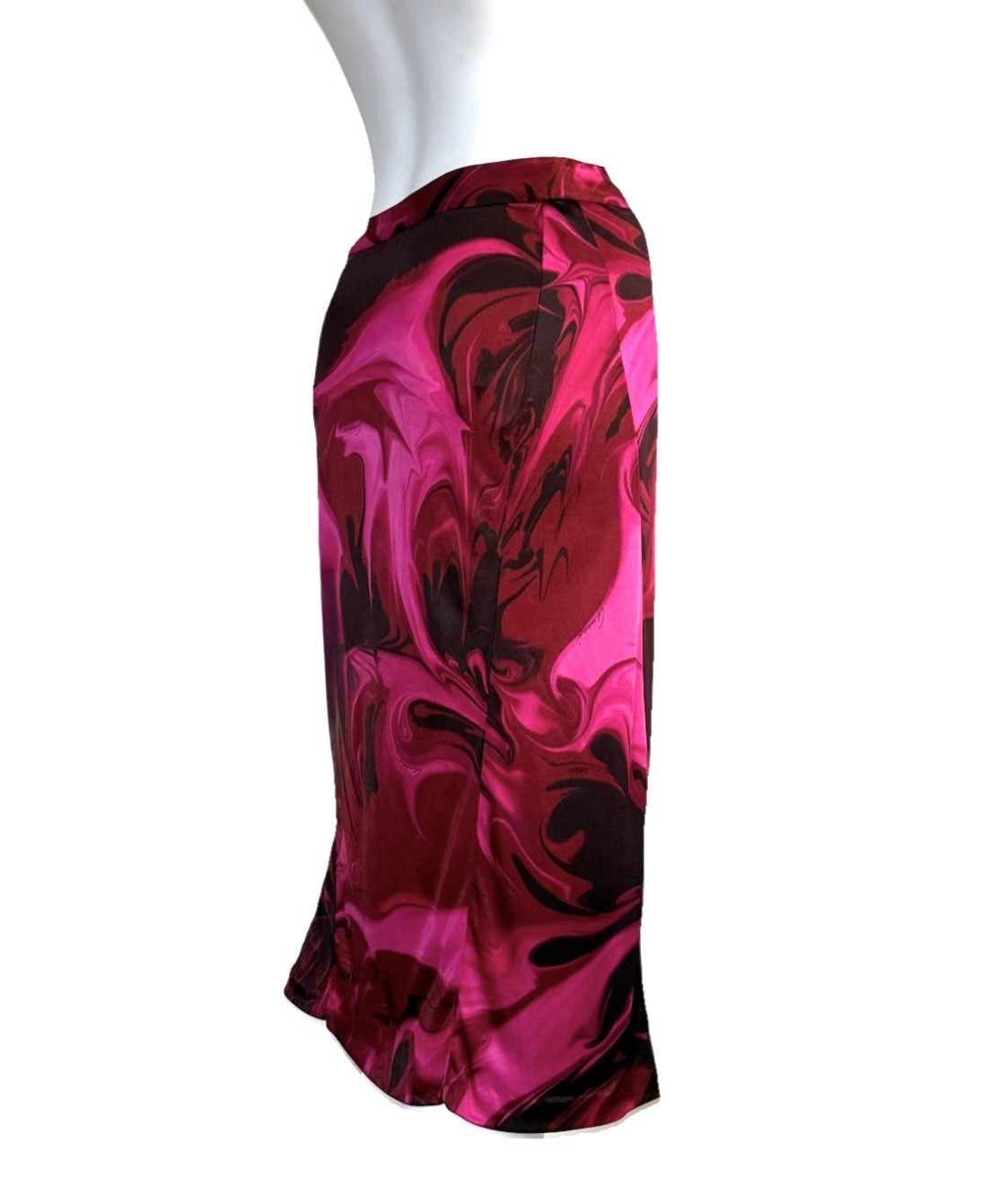 *GUCCI by TOM FORD* S/S 2001 “Liquid Magma” 2-Piece Wrap Top & Skirt Ensemble