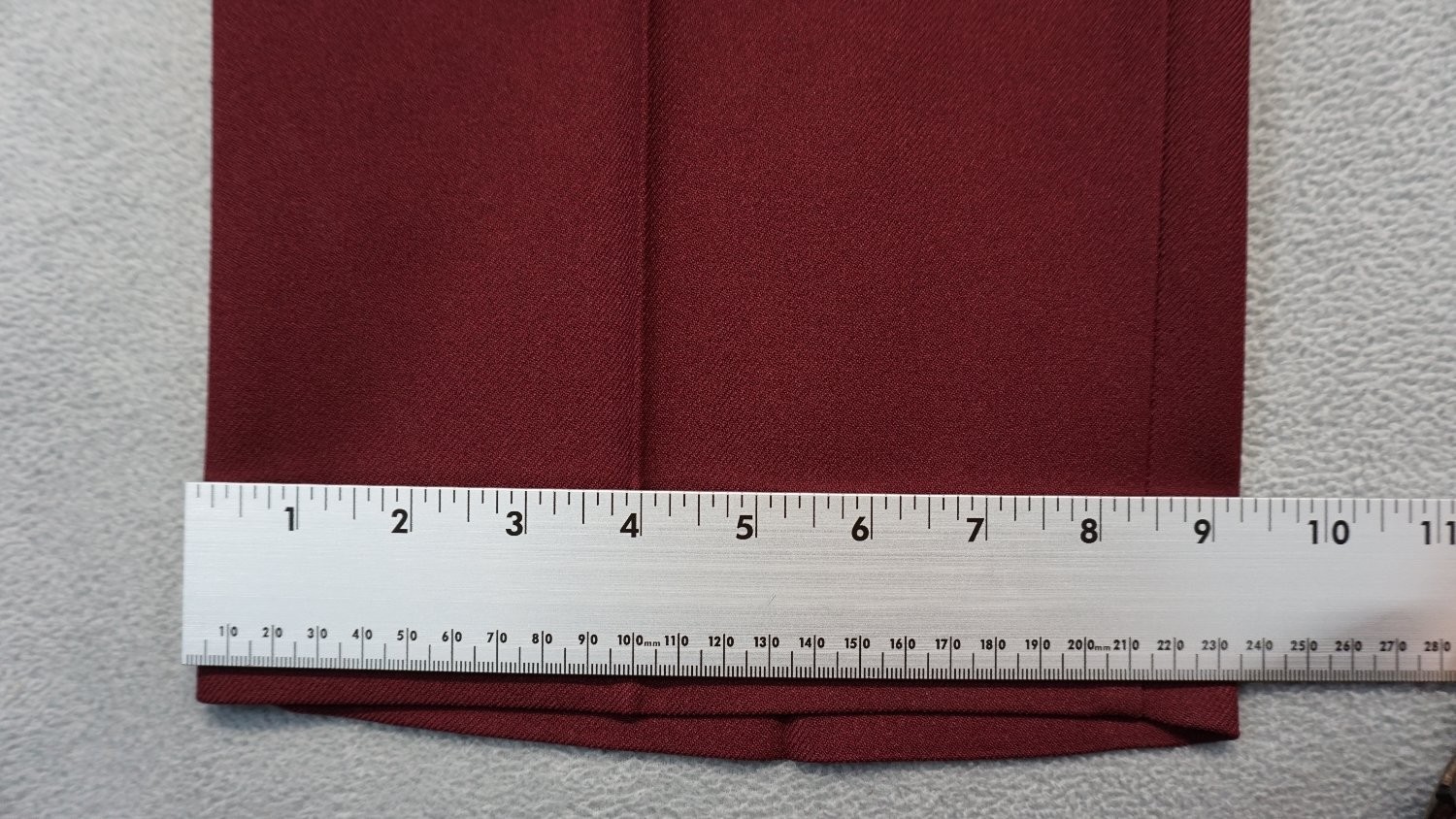 Vintage Levi’s Bend Over Pants Womens 16 Burgundy 1980s High Waist Trousers NWT