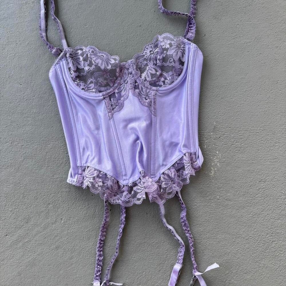 Vintage Dolores Women’s Purple Corset