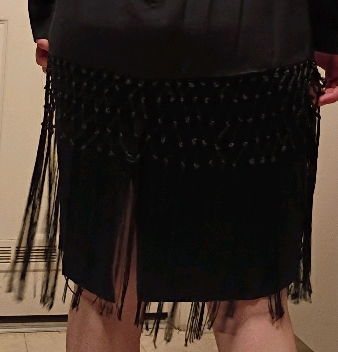 Vintage Night Magic Black Evening Dress