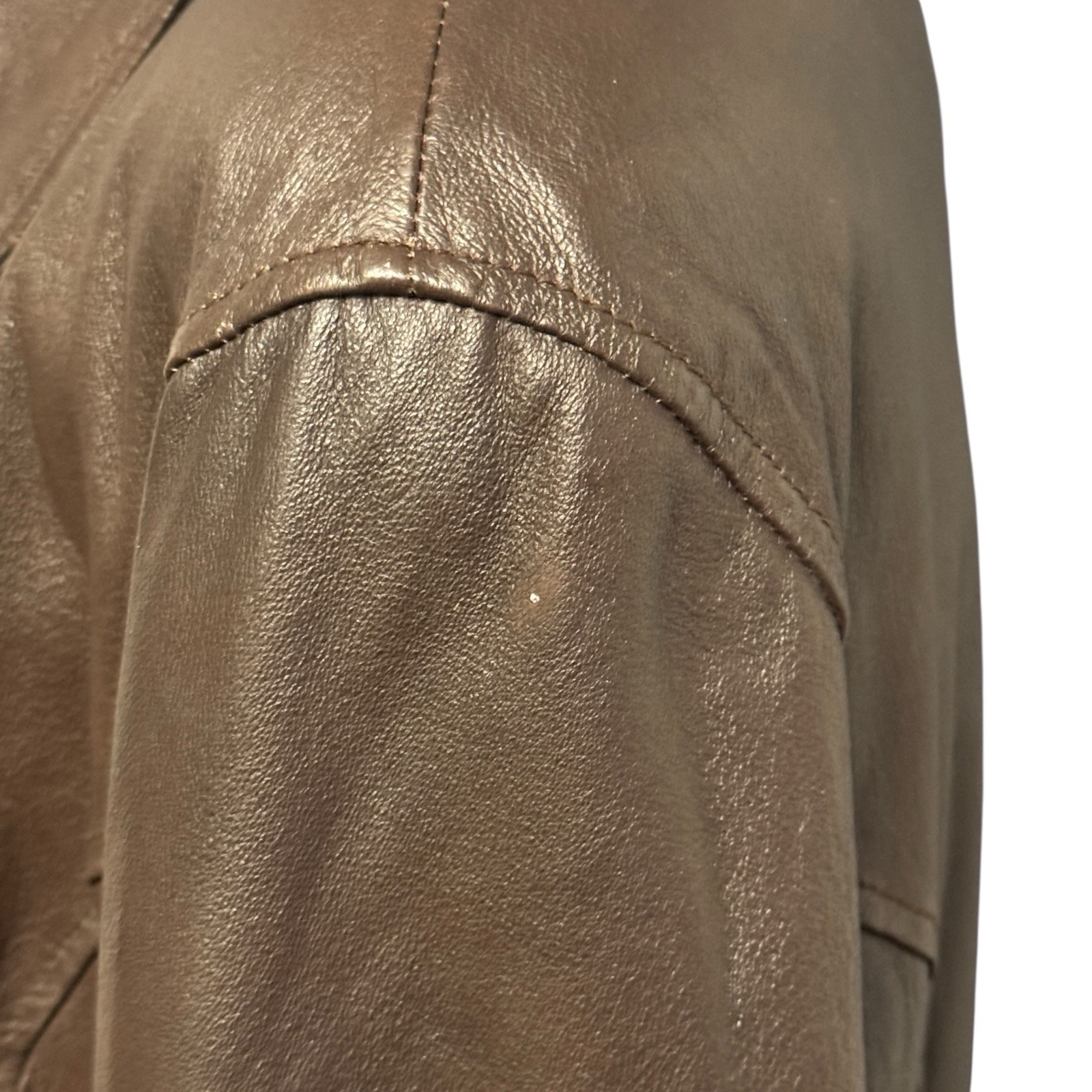 Vintage Adventure Bound Originals By Wilsons Brown Leather Jacket Women’s Large