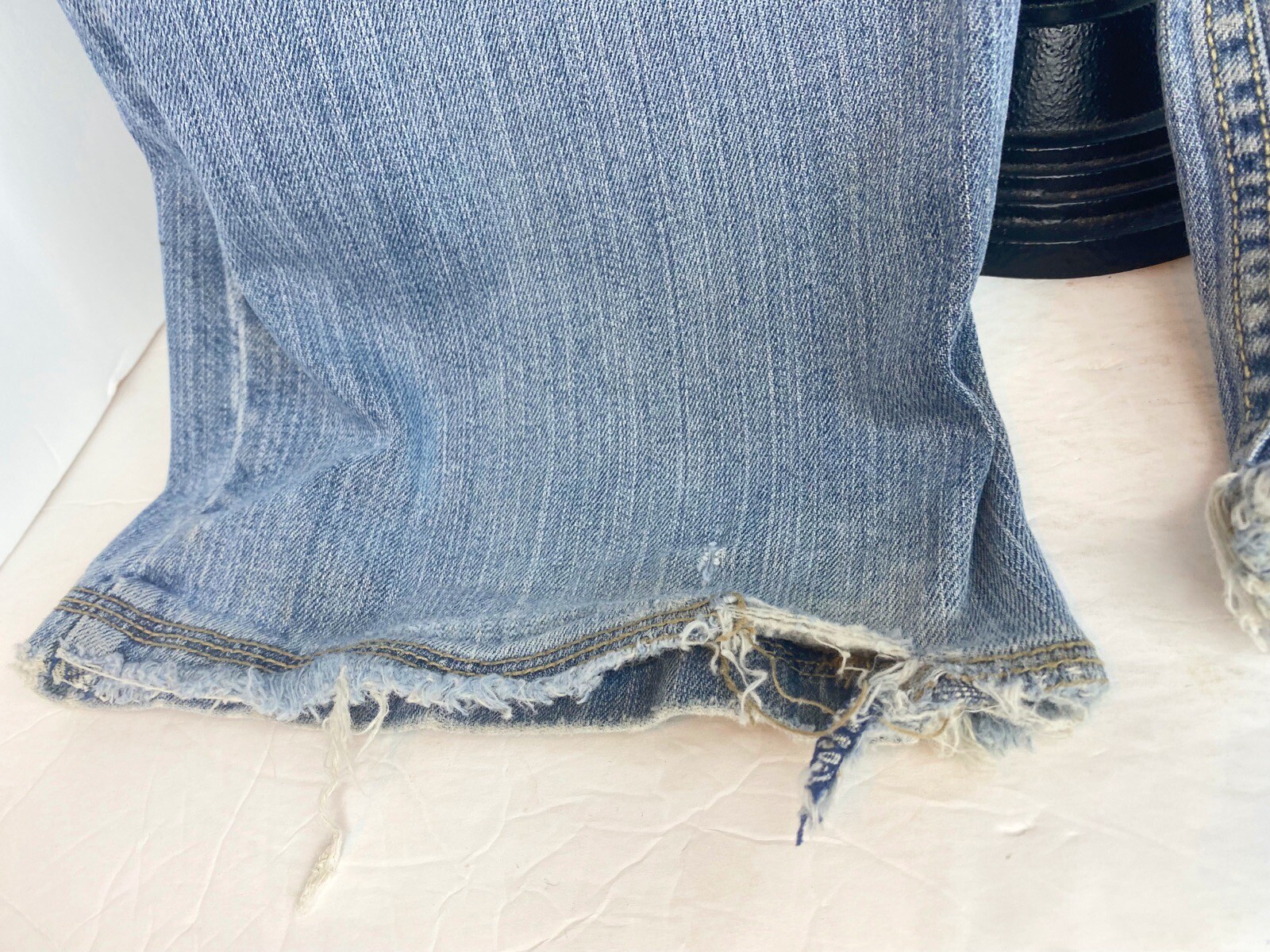 Vintage Lawman Jeans Women’s Size 11, Distressed Acid Wash Style