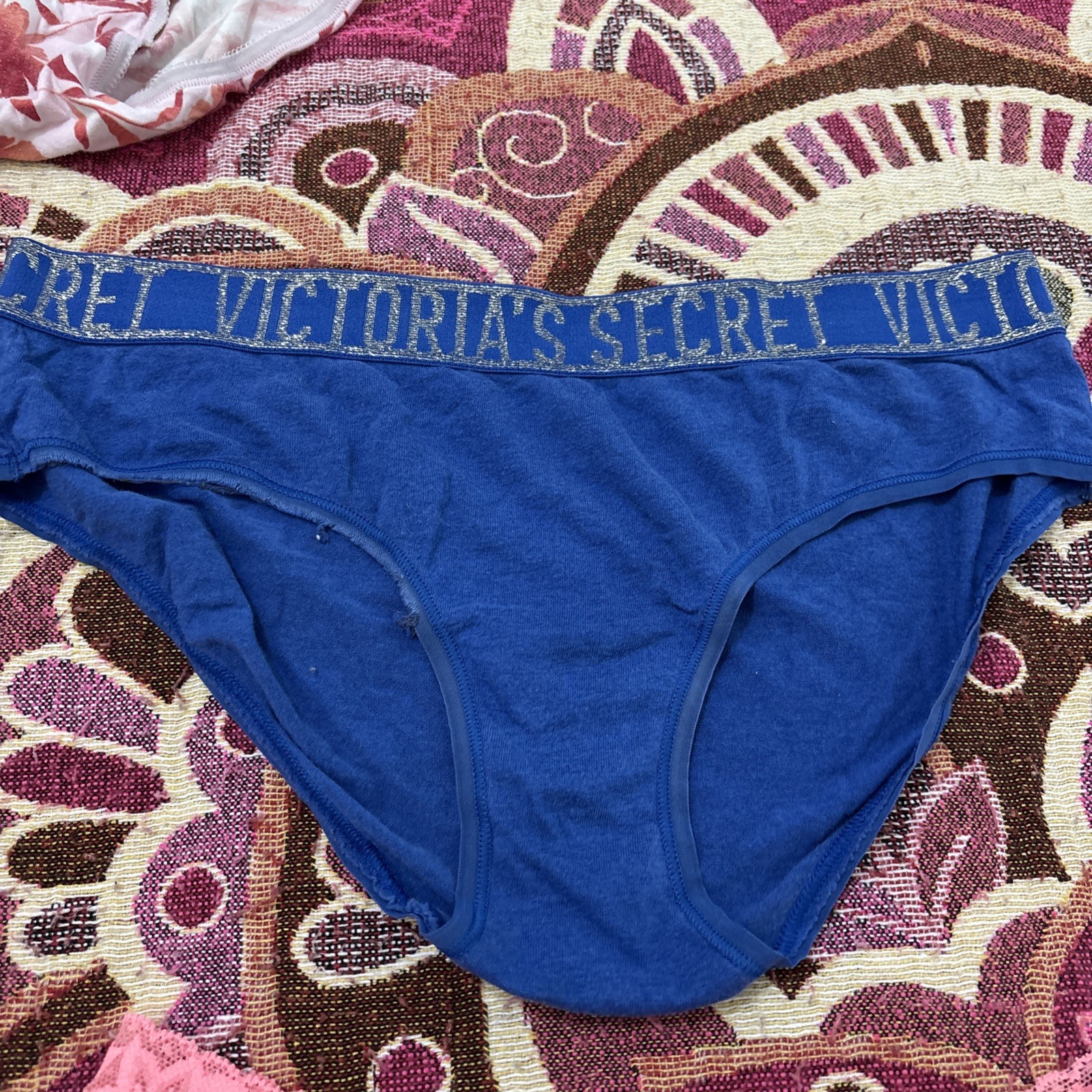 Vintage Lote 5 Pink/victoria Secrets Mic Pantis #005