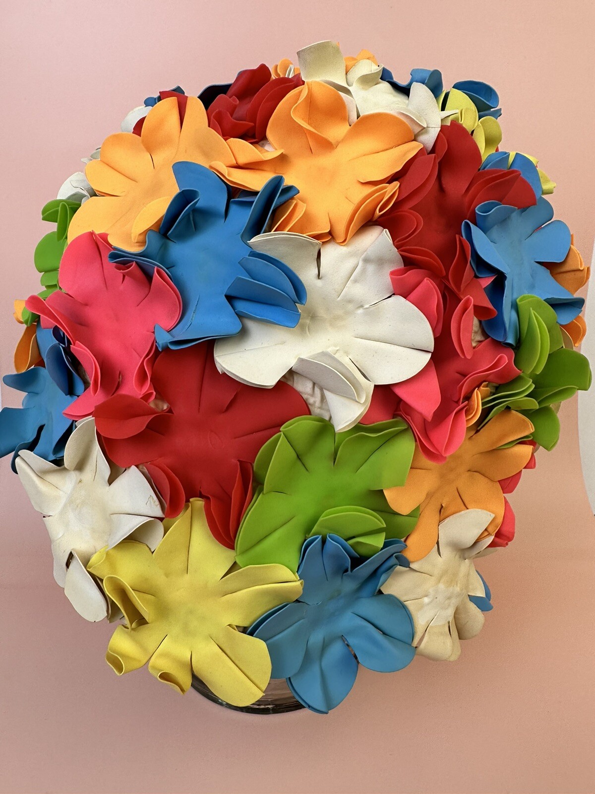 Vintage floral Swim bathing Cap rubber Retro beach Summer 60s glam Pool aqua Hat