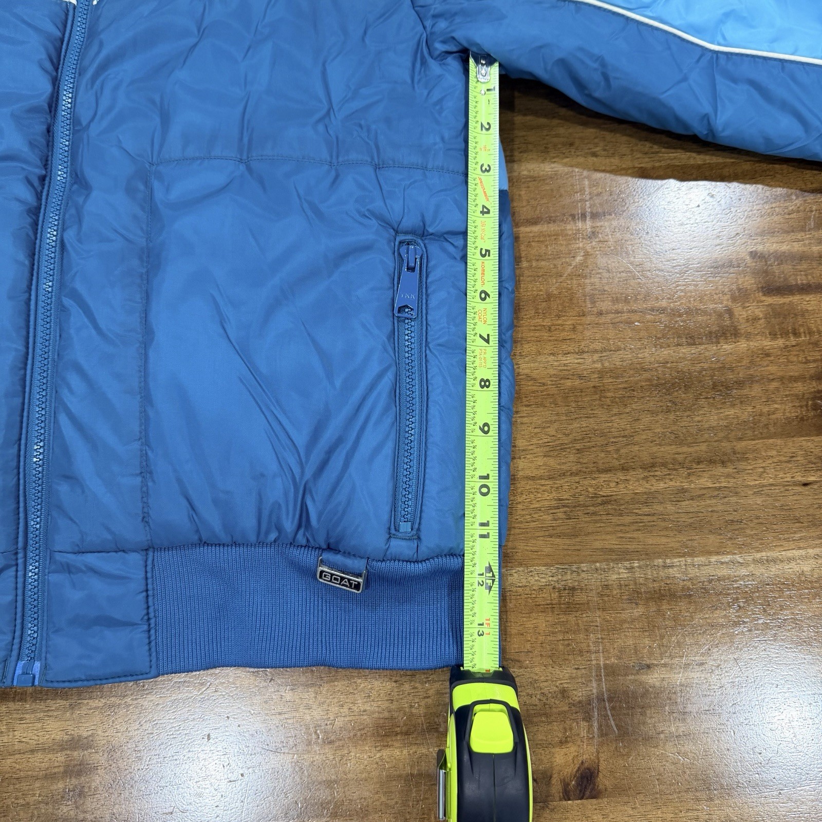 Vintage 80s Mountain Goat by White Stag Ski Jacket Blue Puffer Coat Size Large