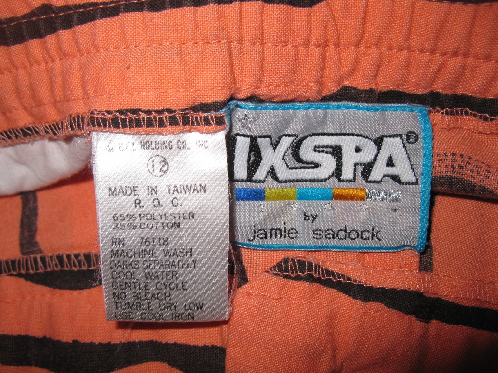 Vintage IXSPA by Jamie Sadock 1980’s era shorts women’s size 12 (on the tag)