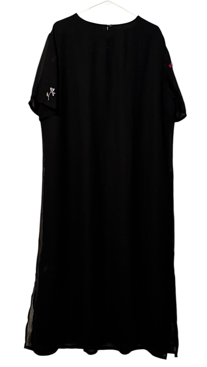 Bedford Fair Lifestyles Floral Maxi Dress Cottagecore Classic Lightweight NWT