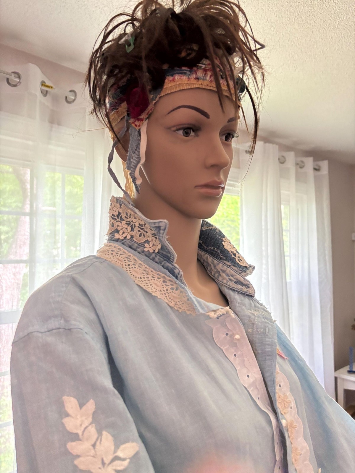 Upcycled Duster Handmade Fairy Style Jacket